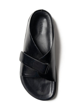 La Tribe Velcro Strap Slide - Black