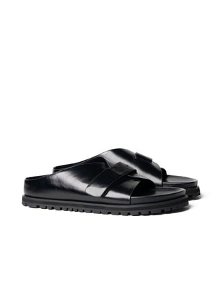 La Tribe Velcro Strap Slide - Black