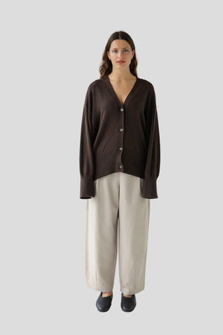 Sophie Love Me Cardigan - Cocoa