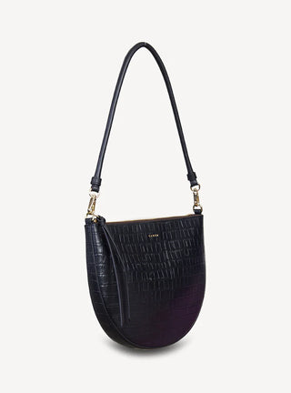 Saben Gani Shoulder Bag - Black Croc