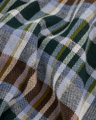 Kowtow Chequered Tee - Forest