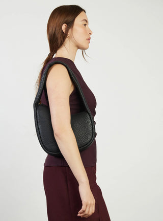 Saben Harper Shoulder Bag = Black Bubble