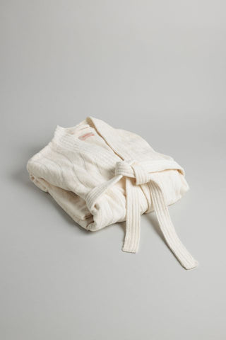 Baina Sulis - Bath Robe - Ivory