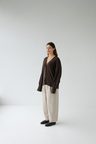 Sophie Love Me Cardigan - Cocoa