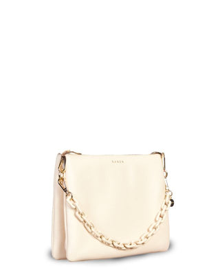 Saben Matilda Crossbody - Vanilla  w Tonal Chain