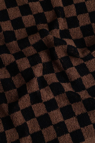 Baina Quill - Face Cloth - Tabac & Noir