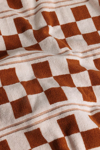 Baina Busby - Pool Towel - Fuyu & Chalk