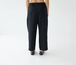 Sophie Pleated Pant - Black