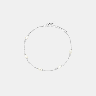 Sophie Pop of Pearls Bracelet - Silver