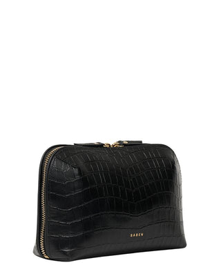 Saben Tate Tech Pouch - Black Croc