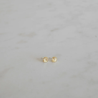 Sophie She Shell Studs - Gold