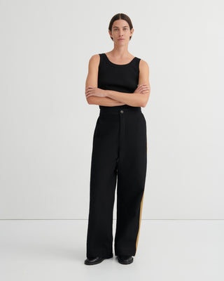 Kowtow Tux Pant - Black Driftwood