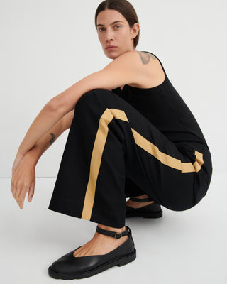 Kowtow Tux Pant - Black Driftwood