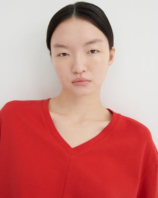 Kowtow Unity Tee - Poppy Red