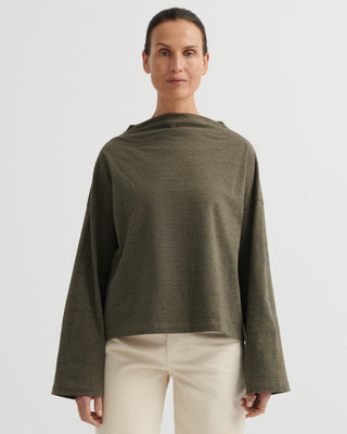 Kowtow Field Top - Bark Melange