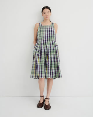 Kowtow Author Dress - Violet Check