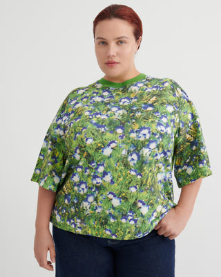 Kowtow Oversized Boxy Tee - Bluebell
