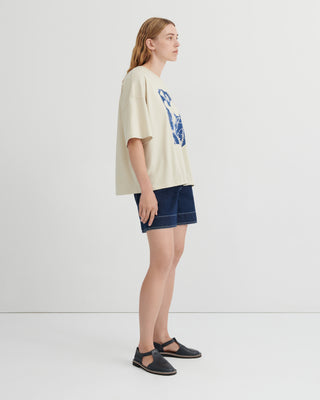 Kowtow Cyanotype Tee - Stone