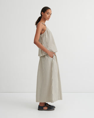 Kowtow Elle Top - Ecru  Stripe