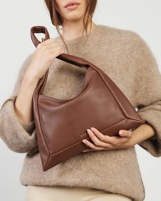 Saben Hazel Shoulder Bag - Tan Luxe