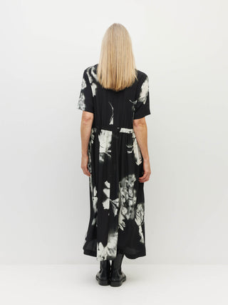 Juliette Hogan Dima Tunic (Inkflower Silk) Carbon