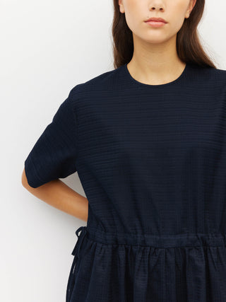 Juliette Hogan Dima Tunic -Navy Linear