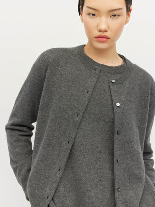 Juliette Hogan Twin Cardi (Cashmere) Thunder