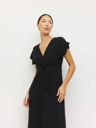 Juliette Hogan Tove Dress (Luxe Suiting)  Black