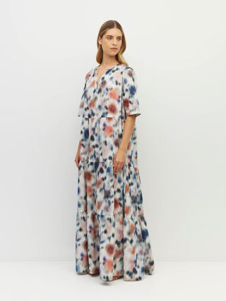 Juliette Hogan Flor Tunic (Rosette Haze Cotton)  Morning Light