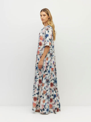 Juliette Hogan Flor Tunic (Rosette Haze Cotton)  Morning Light