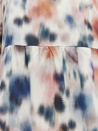 Juliette Hogan Flor Tunic (Rosette Haze Cotton)  Morning Light