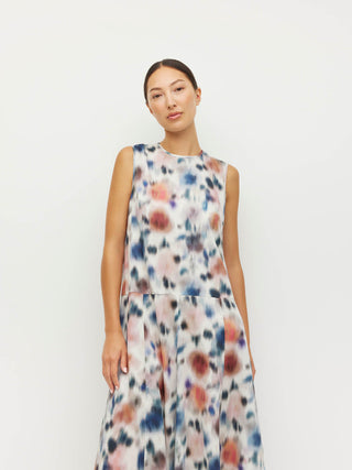 Juliette Hogan Symi Dress (Rosette Haze Cotton)  Morning Light