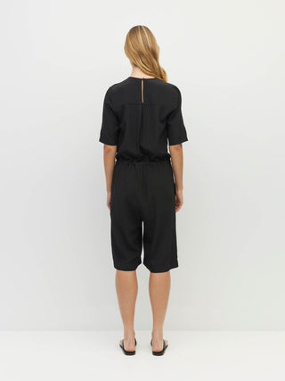 Juliette Hogan Lark Jumpsuit (Silk CDC)  Black