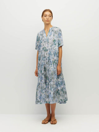 Juliette Hogan Eternal Tunic (Cloud Flower Cotton) Frosted Sky