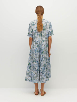 Juliette Hogan Eternal Tunic (Cloud Flower Cotton) Frosted Sky