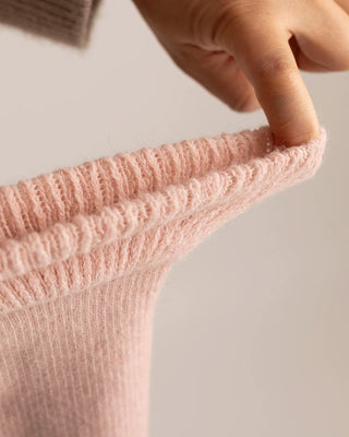 Nooan Yan Possum Merino Socks - Rose Water