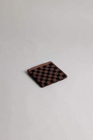 Baina Quill - Face Cloth - Tabac & Noir